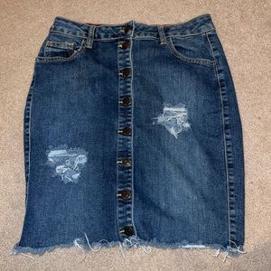 Jean Skirt